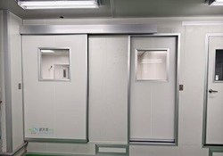 庫板-單開自動門-龜山食品廠實績